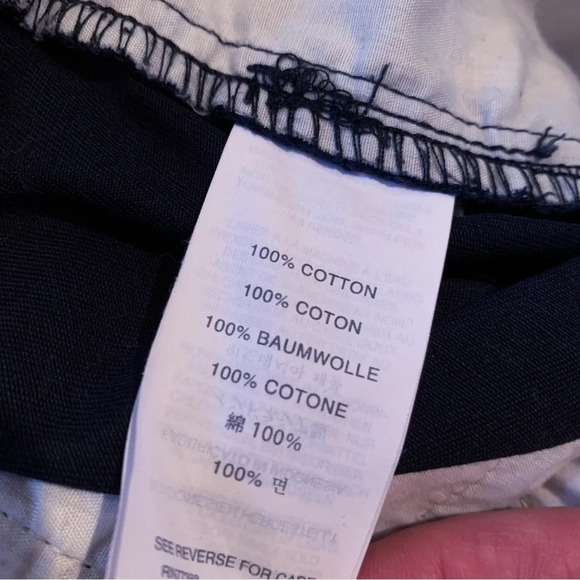 J. Crew Classic Navy Blue Chino Shorts 4” Inseam - Picture 5 of 5